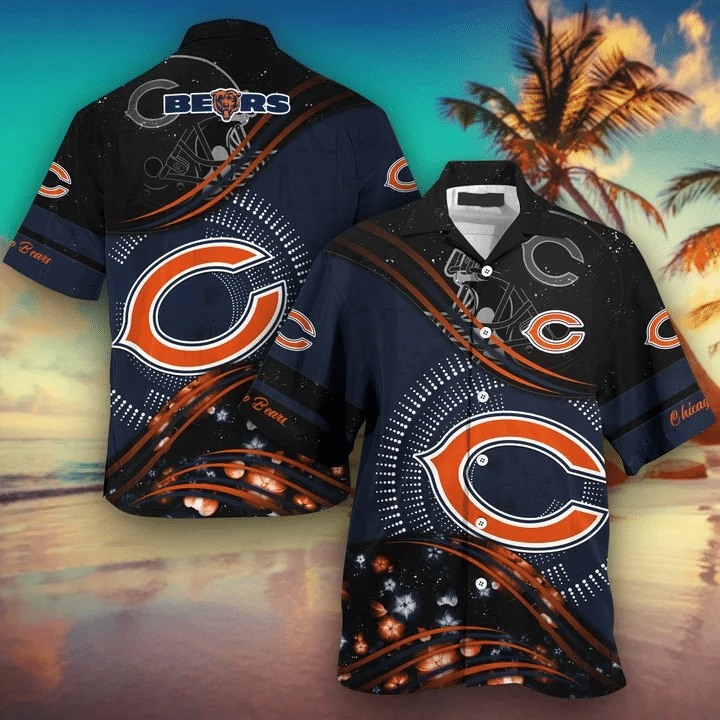 Chicago Bears Hawaiian Shirt Ultra style for summer -Jack sport shop