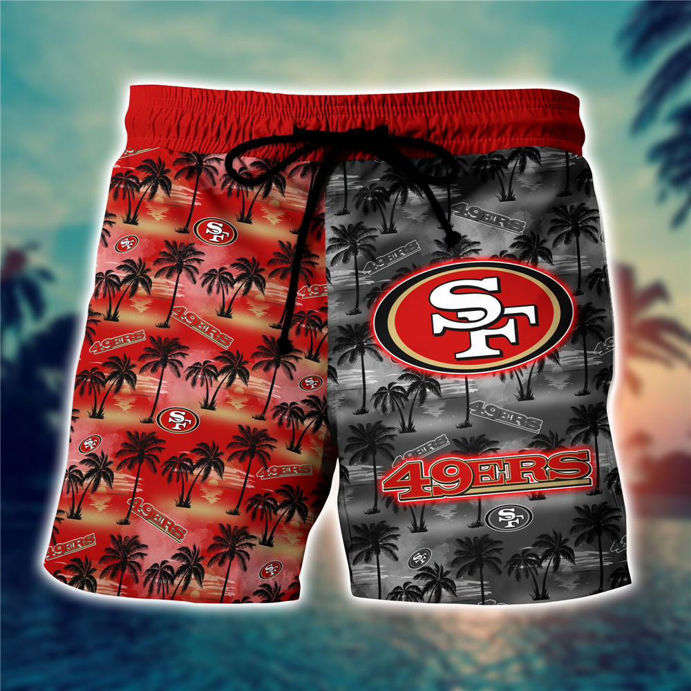San Francisco 49ers Hawaiian Shorts