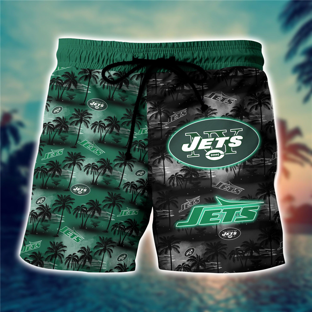 New York Jets Hawaiian Shorts