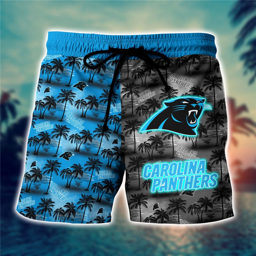 Carolina Panthers Hawaiian Shorts
