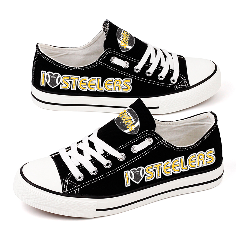 Pittsburgh Steelers Canvas Shoes