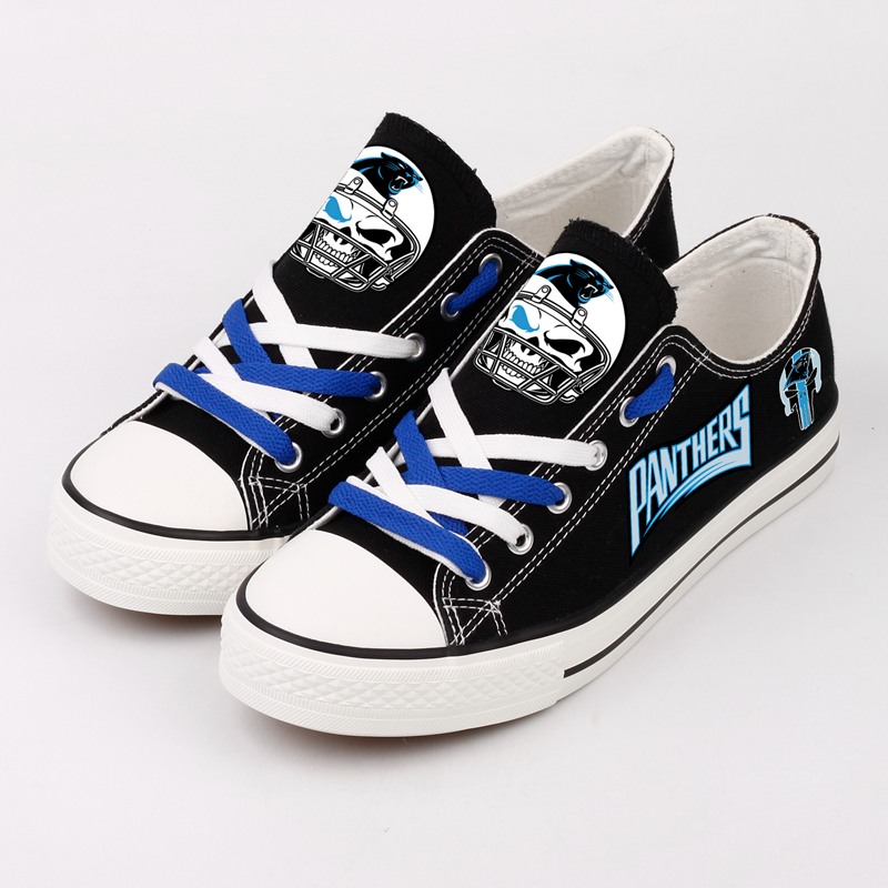 Carolina Panthers Canvas Shoes