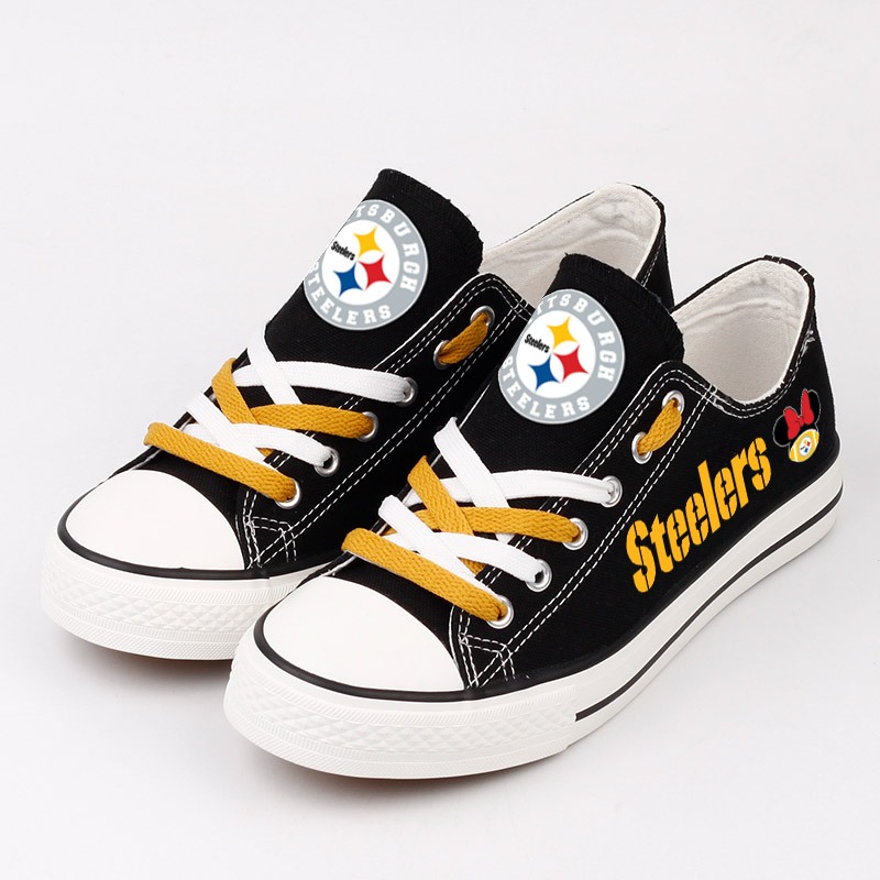 Pittsburgh Steelers Canvas Shoes
