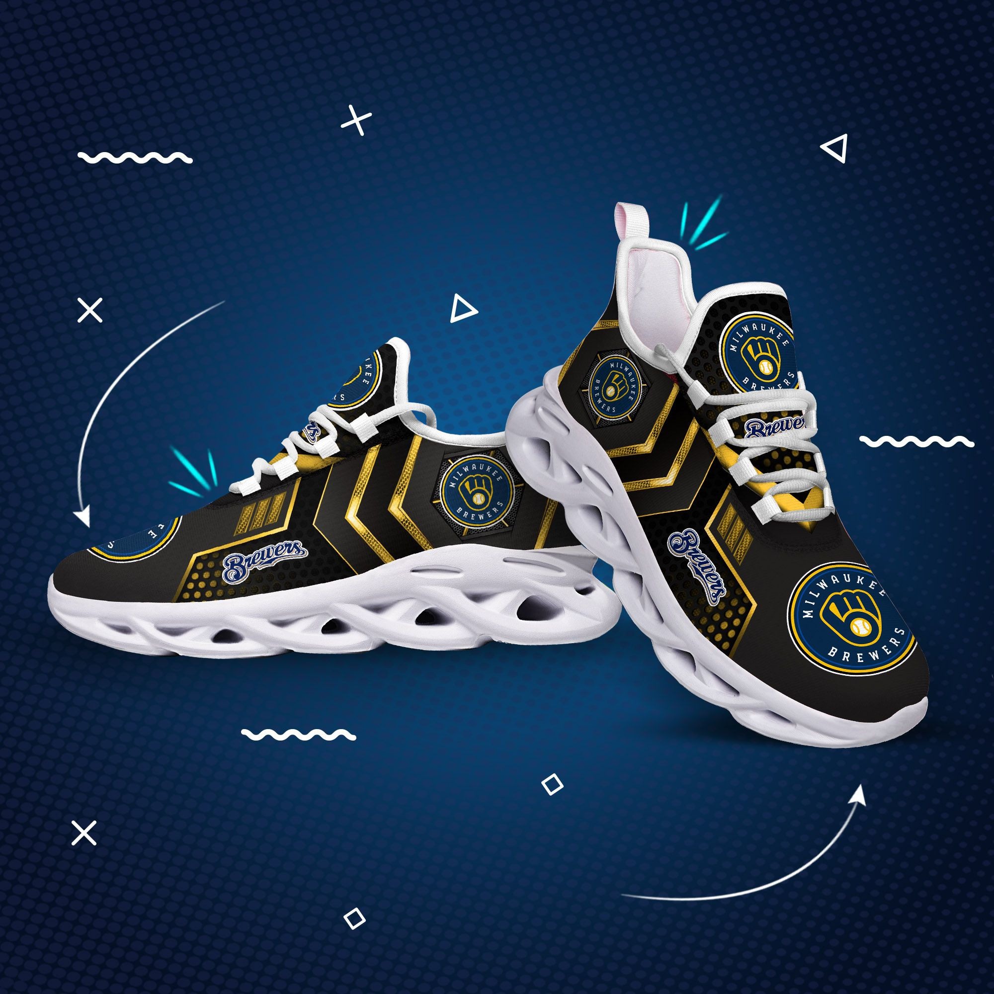 Milwaukee Brewers Shoes