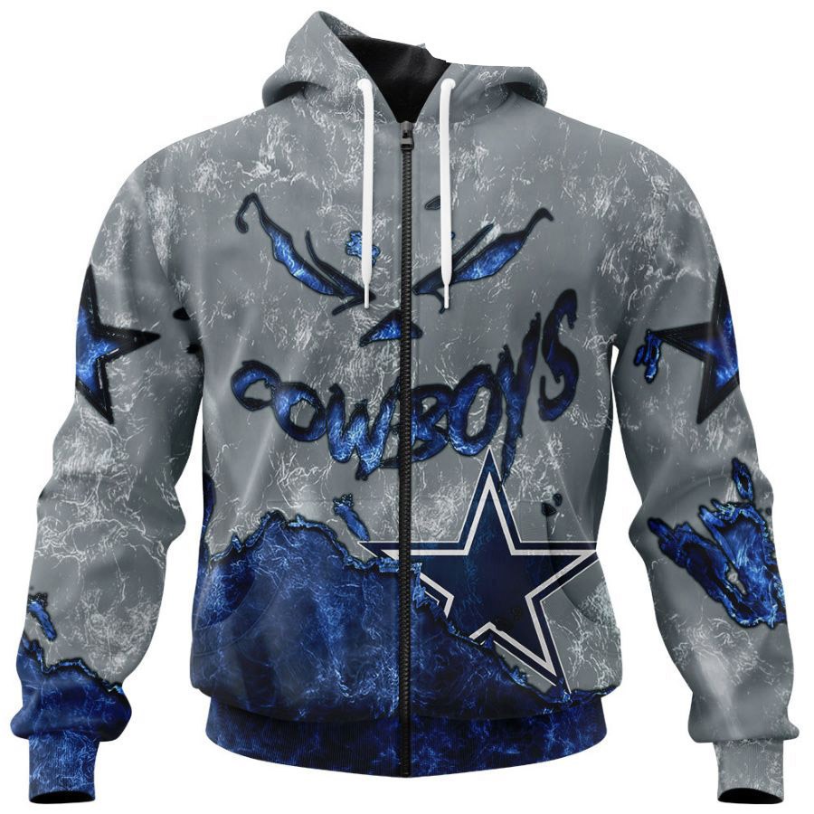 Dallas Cowboys Hoodie 3D devil eyes gift for fans -Jack sport shop
