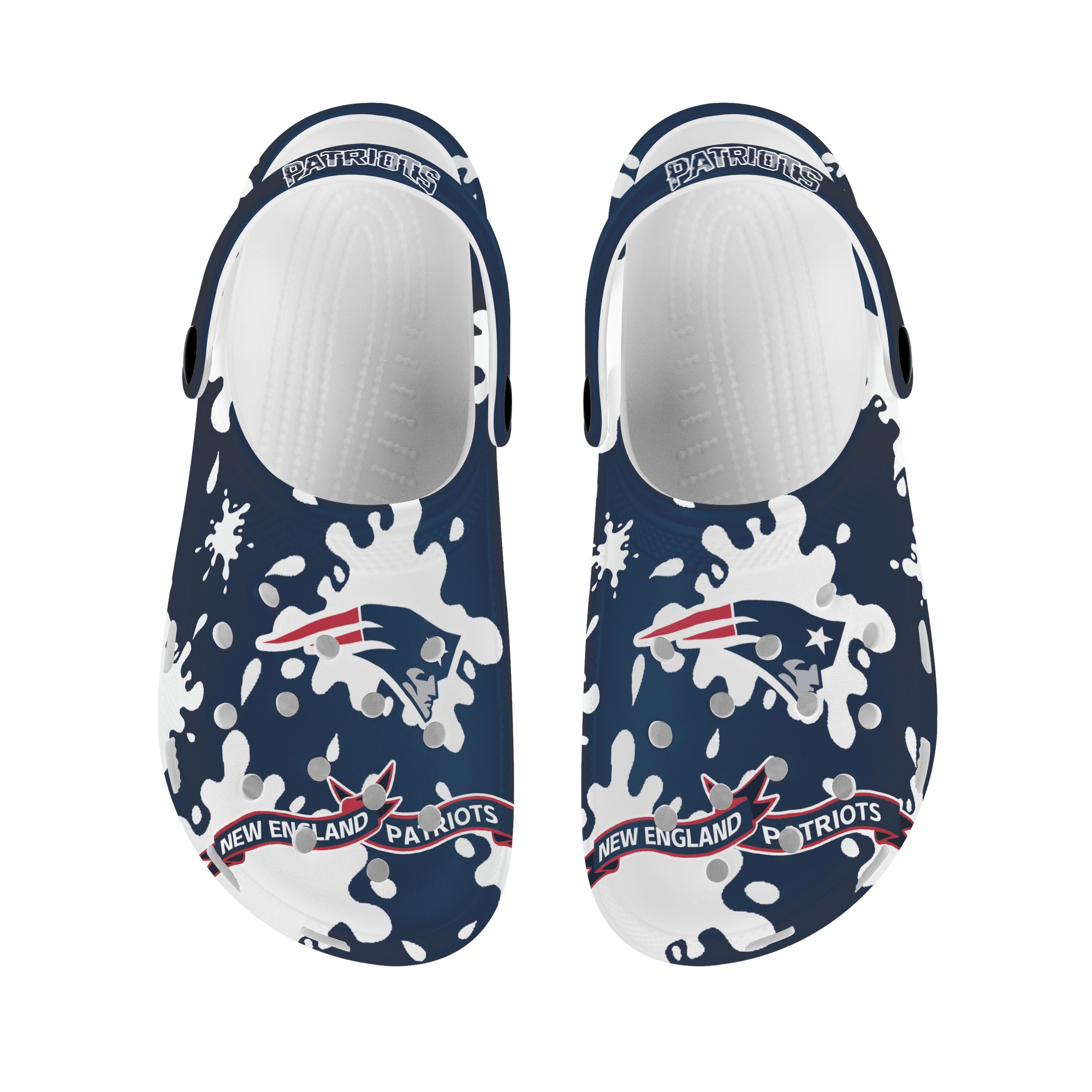 New England Patriots Crocs Shoes cute Shoes for fans -Jack sport shop