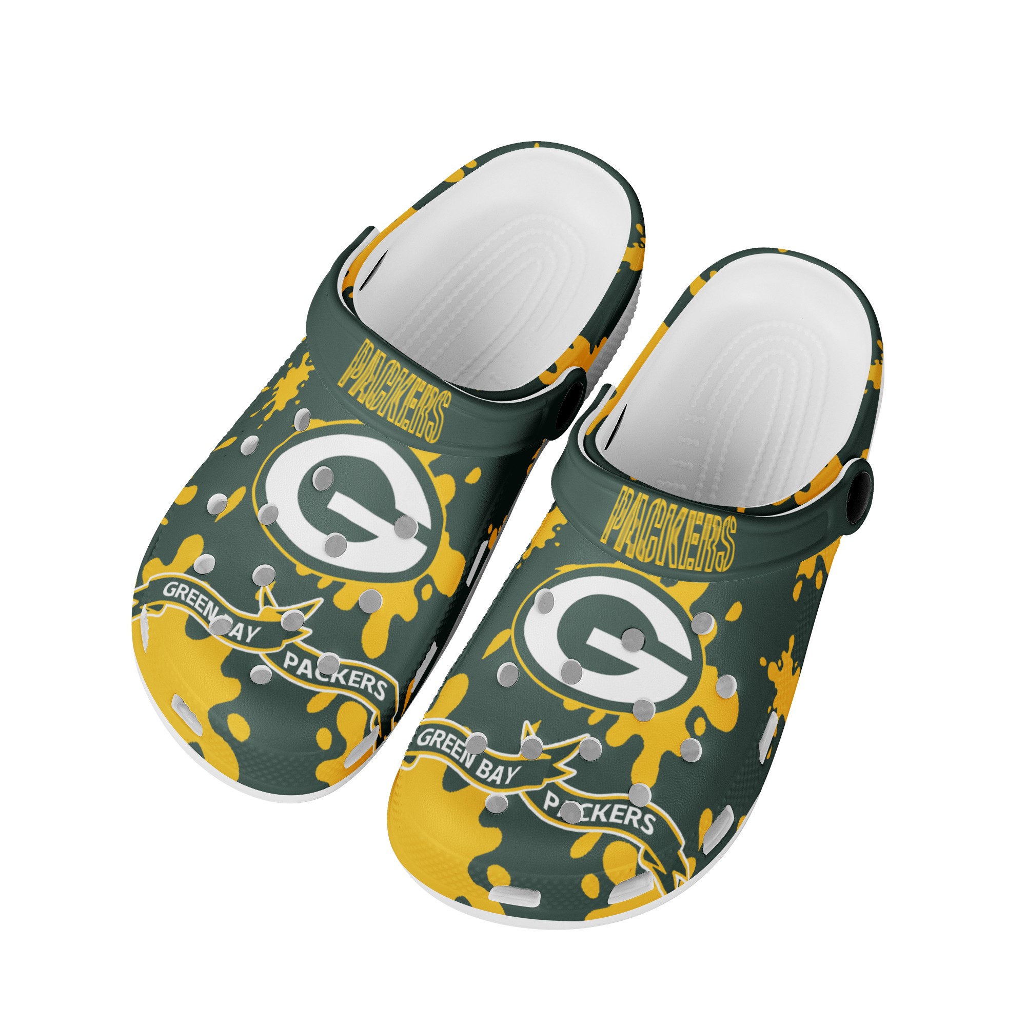 Green Bay Packers Crocs shoes cute Shoes for fans -Jack sport shop