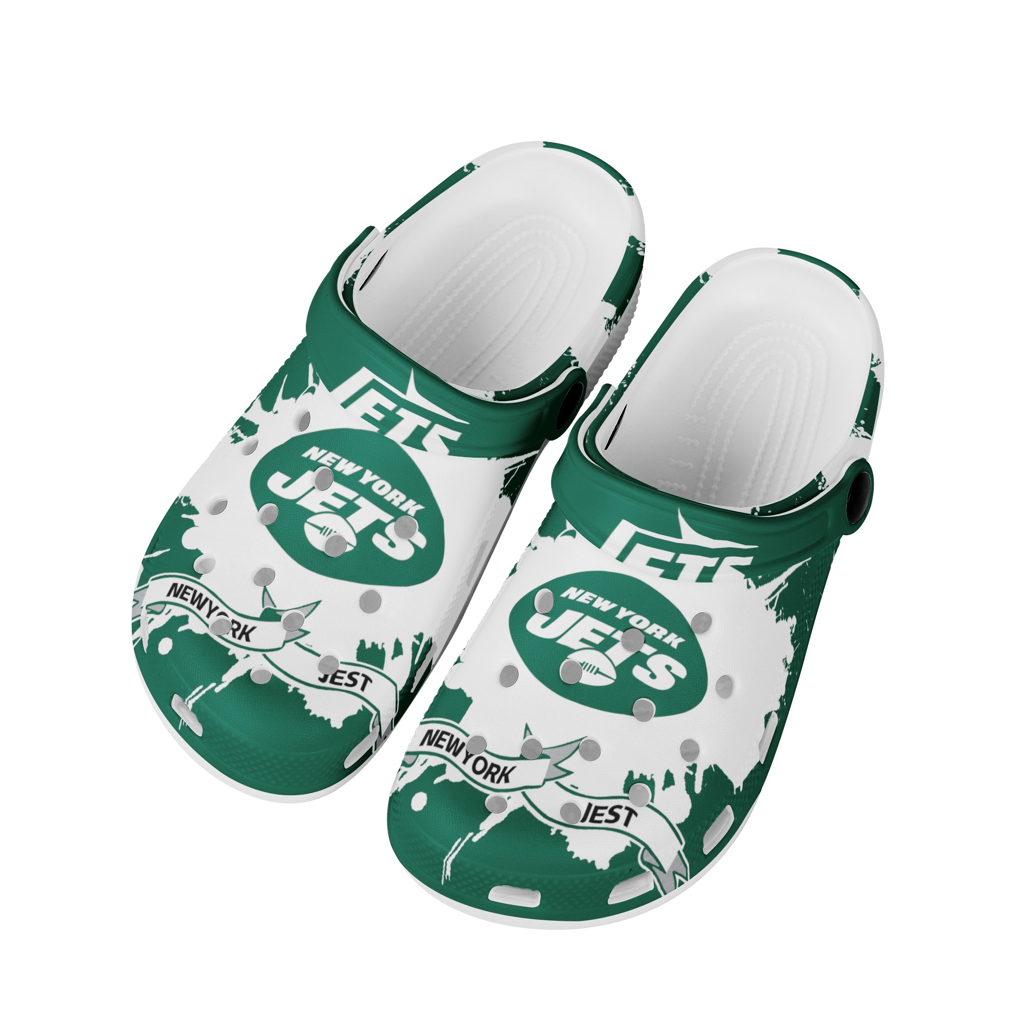 New York Jets Crocs Shoes cute Style#1 Shoes for fans -Jack sport shop
