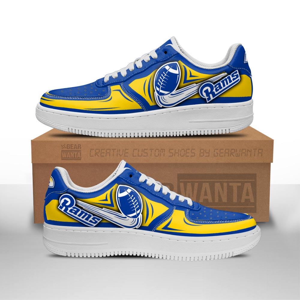 Los Angeles Rams Air Force shoes