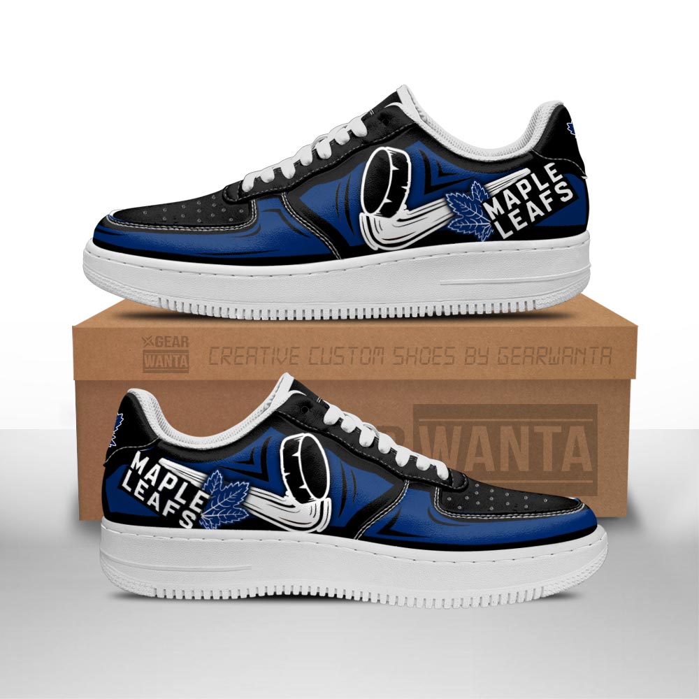 Toronto Maple Leafs shoes Custom Air Force Sneakers for fans -Jack ...