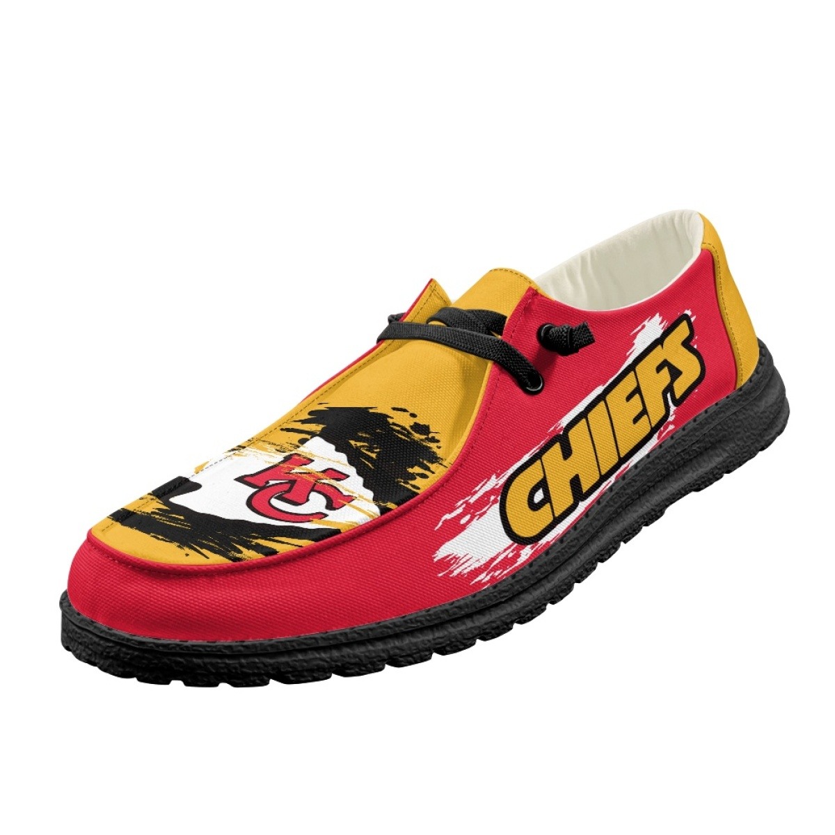 Kansas City Chiefs Hey Dude Shoes Lace Up Loafers -Jack sport shop