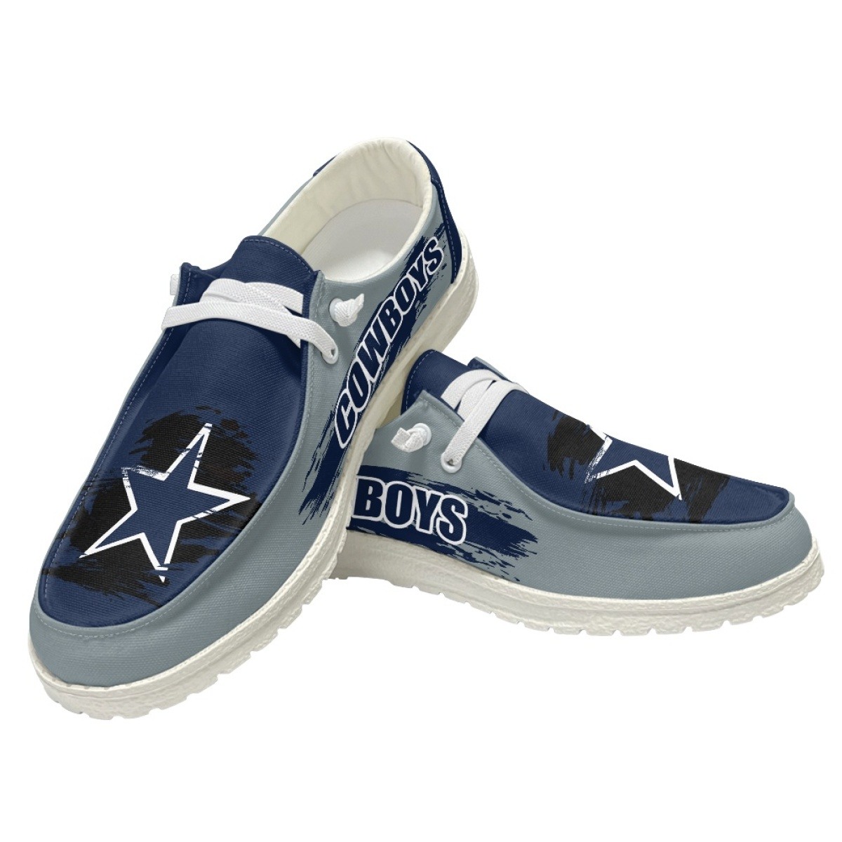 Dallas Cowboys Hey Dude Shoes Lace Up Loafers -Jack sport shop