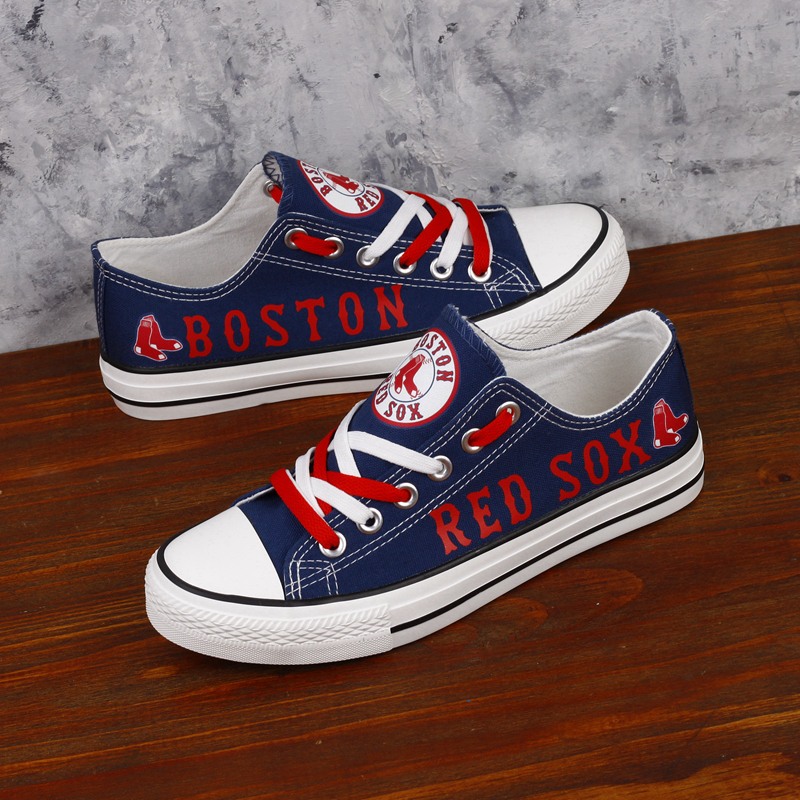 Boston Red Sox Canvas Shoes